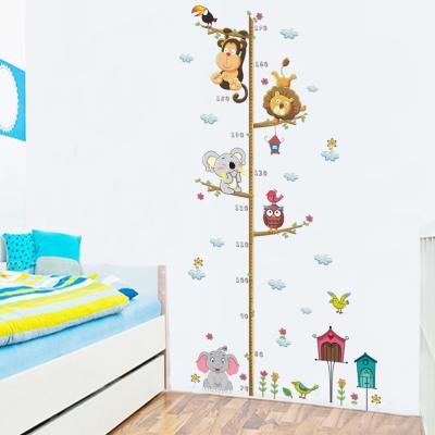 China WALL STICKER PVC Wall Stickers, Elephant Wall Stickers, Self Adhesive Wall Stickers Kids Height Growth Chart Wall Sticker for sale