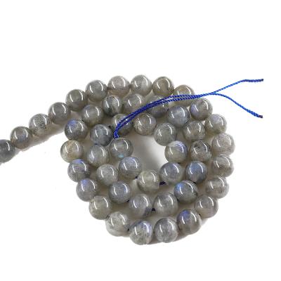 China Diy Jewelry Accessories Wholesale Natural 8mm High Quality Size Gemstone Labradorite Stone Beads For Jewelry Making for sale