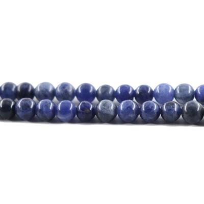 China Diy Jewelry Accessories Blue-veins Stone Beads DIY Half Round Beads Jewelry Bracelet Accessories Wholesale for sale