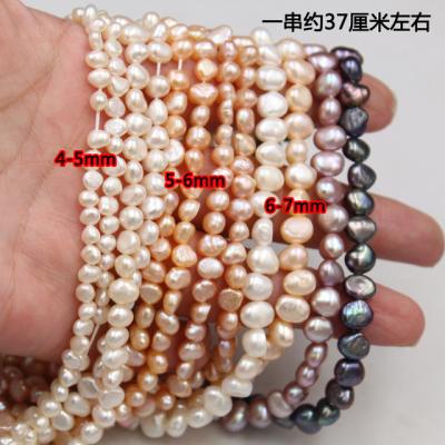 China Natural Cultured Freshwater Pearl Freshwater Pearl Beads Baroque Potato Pearls Sell By Strands for sale