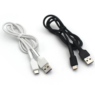 China Hot v8 Micro Mobile Phone Factory Sale Charger Cable IP Type-c For Mobile Phone USB Embossing Fast Charging Cable for sale