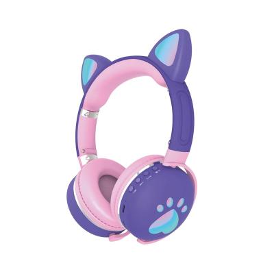 China Hot Selling Wholesale High Quality Earphone Factory ME-2 Cat Ear Wireless Cute Earbuds New for sale