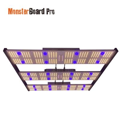 China Veg & flower pattern pro 720w Geeklight monster board with switch for Veg to flower pattern lm301h/b IR UV and RJ12 Daisy Chain Even Light Distribution for sale