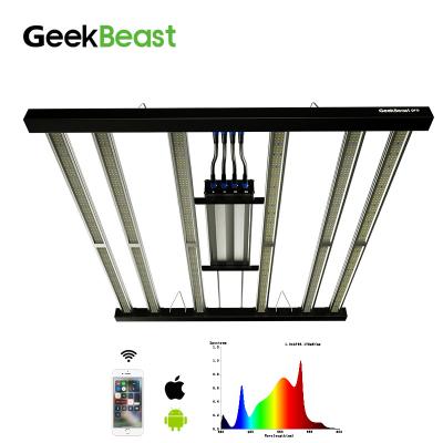 China Seed starting Geekbeast pro 3000k 3500k medium led to grow light guide light high ppfd grow lm301h IR UV switches with 660nm osr for sale