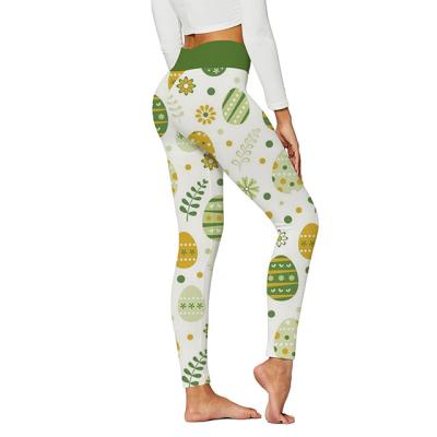 China New Seamless Leggings Yoga Pants Sexy Women Fitness Workout Digital Printing Stretch Tight for sale