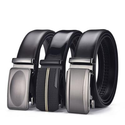 China Comfortable Automatic Fashion Casual Wild Belt Metal Buckles Men's Belt Automatic Buckle for sale