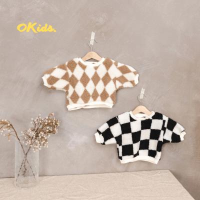 China Anti-wrinkle Cotton Baby Clothes Customizable Baby Sweater Soft Thicker Warm Baby Sweatersuit for sale