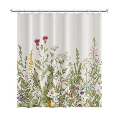 China Sustainable Hot Selling Modern Wholesale Custom Made Shower Curtain From China for sale