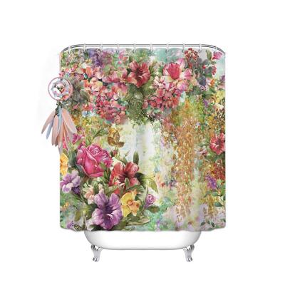 China Factory direct viable new product hot selling luxury bathroom shower curtain for sale