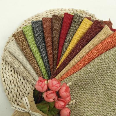 China Imitation Canvas Style TR 45polyester 35Cation 20rayon Blend High Quality Classic Anti-rust Morden Style For Sofa Curtain Fabric for sale