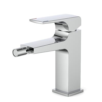 China 2021 Modern Single Hole Faucet Copper Single Hole Bidet Factory Cartridge Black Bidet Toilet Faucet Ceramic Mixer Tap For Bathroom for sale