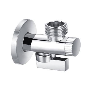 China Modern Angle Valve With 1 2 304 Stainless Steel Customized Price 90 Degree Water Multi Function Stainless Steel Angle Valve for sale