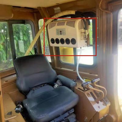 China Cooler Car Air Conditioner System 24v DC Drive Parking Air Conditioner For Trucks RV Tractor Excavator for sale