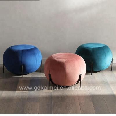 China Hot Selling Leisure Chair Furniture Ottoman Ottoman Round Ottoman For Home Used for sale