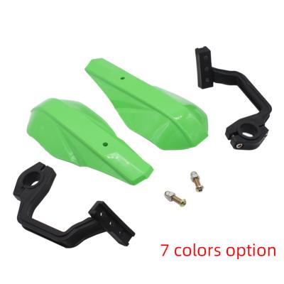 China Plastic PP Dirt Bike Handguard Grip Bar Plastic For Universal Yamaha Honda Motorcycle Hand Guard Black Moto Hand Guards for sale