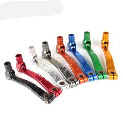 China CNC Aluminum Folding Gear Shift Lever Aluminum Aluminum Fit For ATV Dirt Bike Pit Bikes Gear Lever Motorcycle Motocross for sale