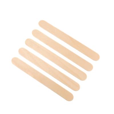 China Wholesale Wooden Wax Popsicle Waxing Spatula Hair Removal Applicators Waxing Stick for sale