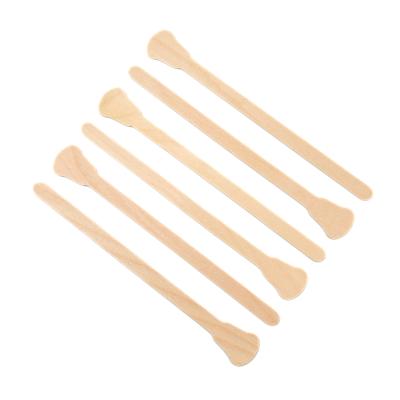 China Wooden Spatula Waxing Hair Removal Waxing Logo Spatulas Disposable Applicator Sticks for sale