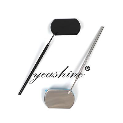 China Face Make Up Hot Selling Custom Eyelash Extension Mirror Stainless Steel Eyelash Mirror For Checking Eyelash Extension for sale