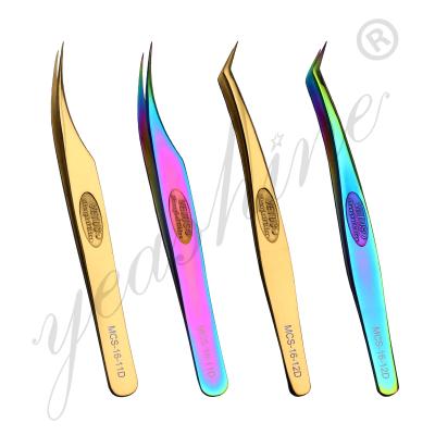 China Beauty Care Makeup Tools Extension Private Label Lash Vetus Strong Applicator Stainless Steel False Eyelash Remover Tweezers for sale