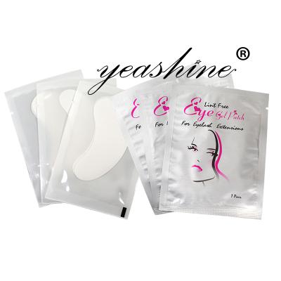 China Custom Collagen Pad Grafted Mask Eyelash Extension Eyepad Nourishing Hydration Hydrogel Under Gel Eye Patch for sale