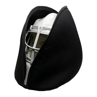 China Portable Breathable Polyester Customizable Polyester Grid Football Helmet Bag for sale