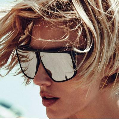 China New Trend High Quality Retro Style Men's Big Frame Classic Square Sunglasses Driving Sun Glasses for sale