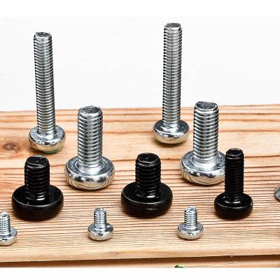 China Pan China 4.8/8.8/10.9/12.9 Grade Hot Sale Wholesale Galvanized Cross Recessed Metal Screws Carbon Steel Screws Manufacturer for sale