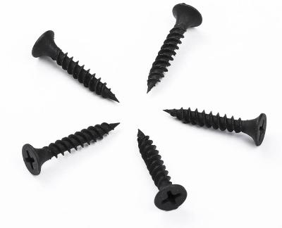 China Pan Hot Sale 4.8/8.8/10.9/12.9 Grade Philps Drywall Screw Black Phosphate Galvanized Drywall Screw Supplier for sale