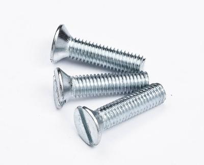 China Pan Length 9.5Mm-200Mm Special Machine Screw Supplier Din 7985 Flat Head Machine Screw for sale