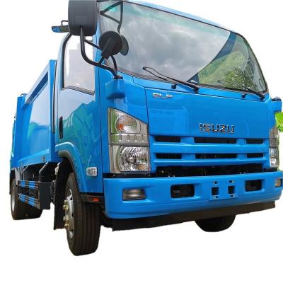 China Hot Sale Advertising Company Isuzu Compactor Garbage Collector Compressed Garbage Truck for sale