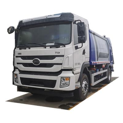 China New Fashion Chinese Garbage Truck Advertising Company Supplier Electric Garbage Truck Garbage Compactor Truck for sale