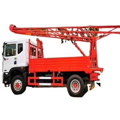 China Construction Material Shops Supplier Truck-Mounted Rigs Manufacturer 600m Truck Mounted Drilling Rigs Truck for sale