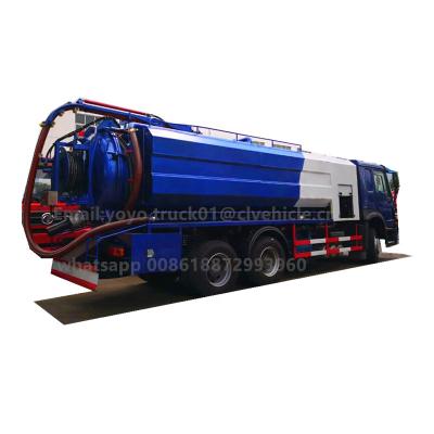 China New Mercedes Sewage Tanker Truck Manufacturer Carbon Steel Q235 Manufacturer Sewage Vacuum Truck High Pressure Vacuum Suction Truck for sale