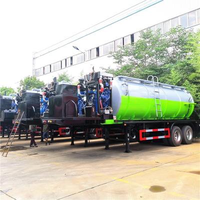 China Hot Selling Truck Trailer New Style Trailer Sewage Pump Trailer Mounted Mobile Sewage Pump Trailer Self Priming Sewage Pump for sale