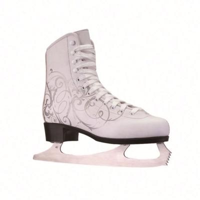 China 2021 White Fiber Hot Sale Competitive Price Export OEM Ice Skate High Quality Fashion for sale