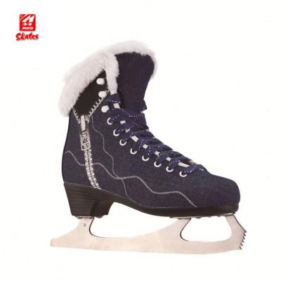 China Professional Line Skating Heel Figure Ice Fiber Competition Skates for sale