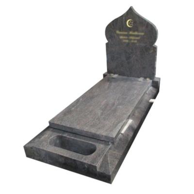 China YC ASIA Muslim Headstone Granite Monument Headstone Traditional STONE Headstone Minaret Headstone for sale