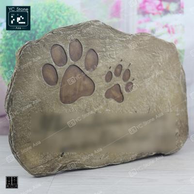 China Modern Granite Dog Monument Pet Monument Pet Headstone for sale