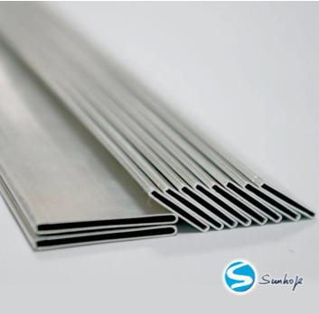 China Aluminum Radiator Tube for Silver Temperature Range -20C- 120C in Automotive Industry for sale