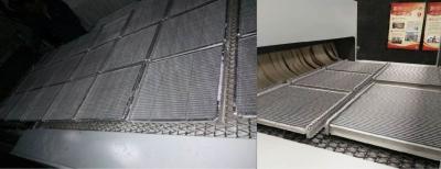 China Höhe 250mm Mesh Belt 150-600mm/Min Aluminium Radiator Brazing Furnace zu verkaufen