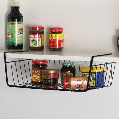 China Viable Modern Metal Iron Spice Rack Bathroom Storage Kitchen Corner Shelf Wall Mounted Basket for sale