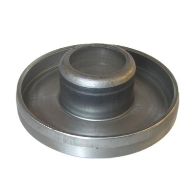 China Belt Conveyor Roller Pressed Steel Bearing Housing Of Conveyor Roller for sale