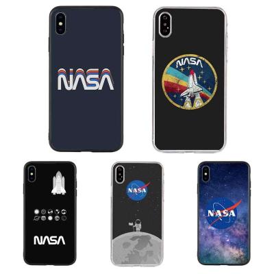 China NASA 2021 New Shockproof Soft Silicone Cover Phone Case TPU For iPhone11 pro 5s Se 6 6s 7 8 X plus Xs XR max 12 Mini Pro for sale