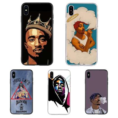 China Comfortable 2Pac Tupac Cell Phone Case Back Cover For iphone 13 pro Max Mini for sale