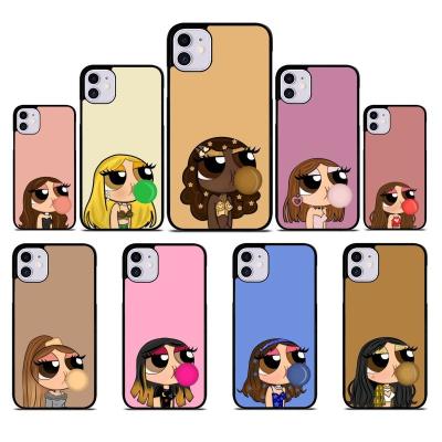 China Comfortable Bad Girls Powerpuff Tpu+PC Rubber Phone Case For iPhone 8Plus 11 11ProMax 12 12Pro 12ProMax Case for sale