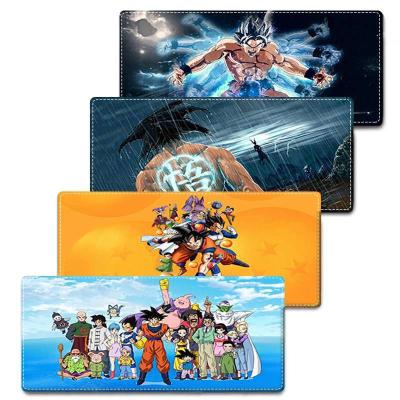 China Custom Wholesale Eco-friendly Neoprene Printing Dragon Ball Gaming Cartoon Huge Mousepad 60*30*0.02cm For Gamer for sale