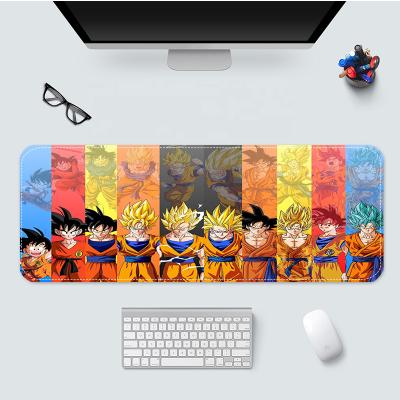 China Cusotmized Lovely Anime Dragon Ball New Design Mouse Pad Size For 400x900x2mm for sale