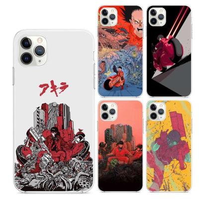 China 100% Japanese Classic Transparent Printed Anime AKIRA TPU Phone Case Eco-friendly Phone Cases For iPhone 12 11 Pro 11Pro 8 7 6 6S Max Plus X XS Max XR Case for sale