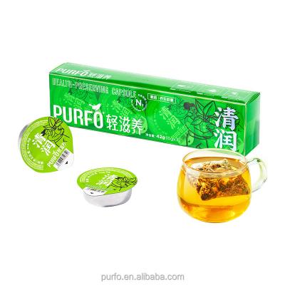 China Brew with hot water Custom weight loss tea bag Best slimming fast Private Label 28 Days Detox Flat Tummy Fit Green herbal slim Tea for sale